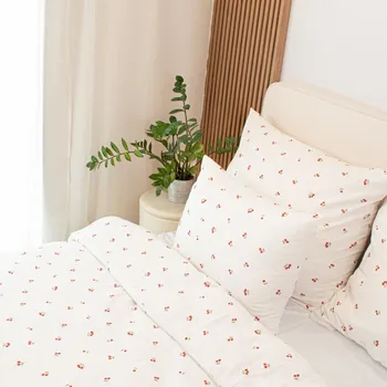 Mušelínový povlak na polštář 50x70 cm třešničky