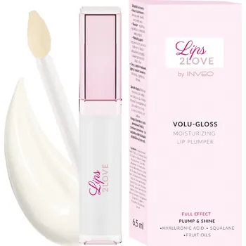 Lesk na rty BEZBARVÝ LESK NA RTY PRO ZVĚTŠENÍ OBJEMU, VYHLAZUJE, KYSELINA HYALURONOVÁ LIPSLOVE