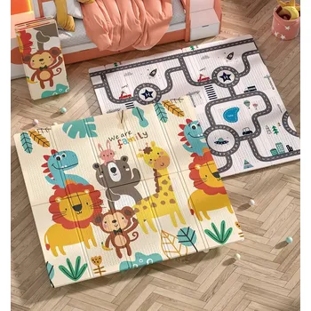 Hrací deka AM ANNA Velká skládací podložka na hraní 177×196×0.7 cm, H4C32 PXD-1, pěnová