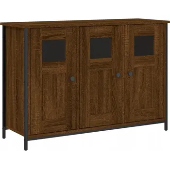 Komoda Skříňka z dřevotřísky, hnědý dub, 100x35x70 cm