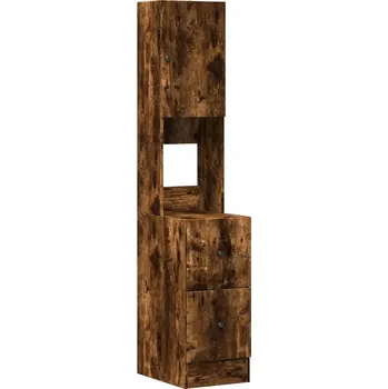 Kuchyňská skříňka Kuchyňská skříňka z dřevotřísky, kouřový dub, 35x50x180 cm