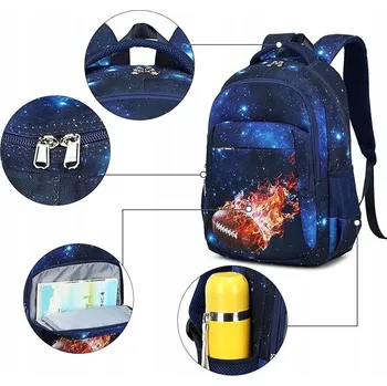 Školní batoh ŠKOLNÍ BATOH aktovka pro dítě do školy A4 vícekomorový Míč