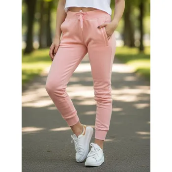 Pudrové dámské tepláky FITS UY0553z Velikost: L