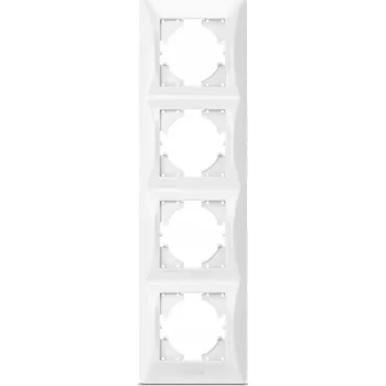 Elektrická zásuvka Anténní, elektrická, internetová a USB zásuvka do zdi Videx bílá