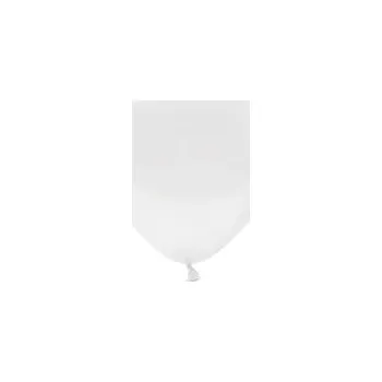 Balónek Balónky EKOLOGICKÉ metalické BÍLÉ dekorace x10