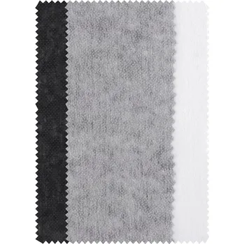 Vlizelín nažehlovací univerzální Kufner 35 g/m² šíře 90 cm, Balení 1 m, Varianta 2 černá