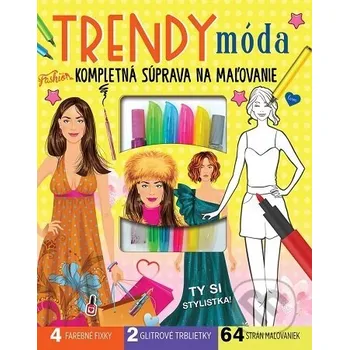 omalovánky Trendy móda - Foni book Foni book
