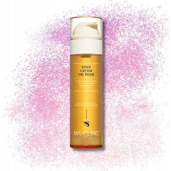 Korejský čisticí gel/olej na obličej Maxclinic Oil Foam s kaviárem a zlatem