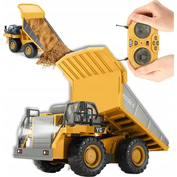 autíčko AUTO NA DÁLKOVÉ OVLÁDÁNÍ SKLÁPĚČKA NÁKLADNÍ AUTO HRAČKY PRO DĚTI