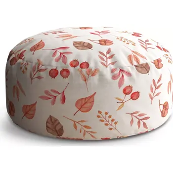 Taburet Sablio Taburet Circle Podzimní harmonie: 38x48 cm