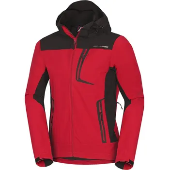 Pánská softshellová bunda Northfinder Pánská softshellová bunda BORUM, rudá, S