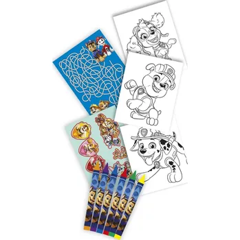 omalovánky Tlapková patrola Kniha aktivit s pastelkami