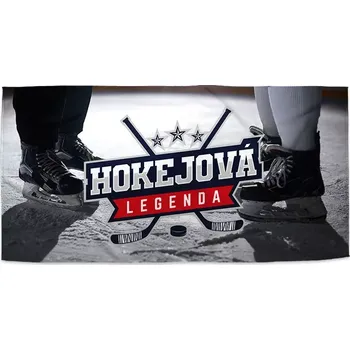 Osuška Sablio Ručník Hokejová legenda - 30x50 cm