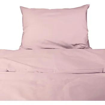 Dětské povlečení do postýlky švýcarský bavlněný satén 135x100 růžové
