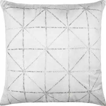 Povlak na polštářek Dekorační povlak na polštář Glossy Bílý 45x45
