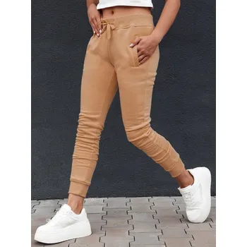 Dámské tepláky FITS Dstreet UY2610 Barva: Hnědá, Velikost: XL