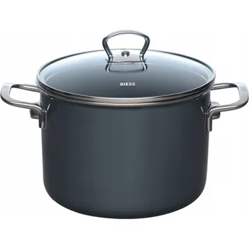 Hrnec Tradiční Hrnec Riess TMAVĚ ŠEDÝ 4 l
