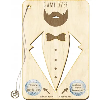 Obraz Stírací los karta - Budeš mi svědkem? Svatba