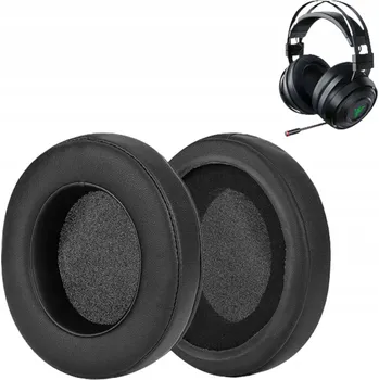 Příslušenství pro čtečku elektronické knihy Náušníky Polštářky Houbičky pro RAZER Nari Ultimate Wireless 7.1 Kraken Nari Černé