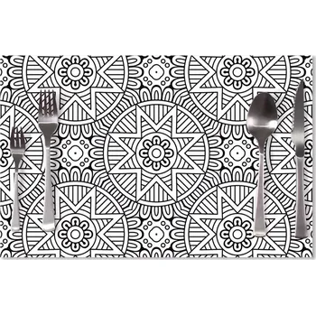 prostírání Sablio Prostírání Hvězdy mehendi: 40x30cm