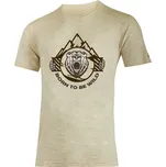 BOJAN pánské triko 50% Merino 50% Bambus - Béžová 7200 / L / Béžová