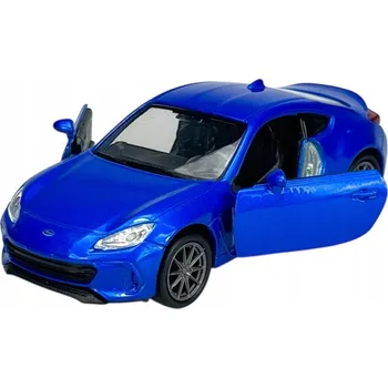autíčko WELLY SUBARU BRZ MODRÝ 1:34 NOVÝ KOVOVÝ MODEL V KRABIČCE 43812