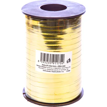 Stuha Flexio Stuha cívka 5 mm x 500 m zlatá