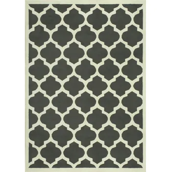 Koberec 120x170 cm ŠEDÝ KOBEREC LUNA JETEL MAROKO