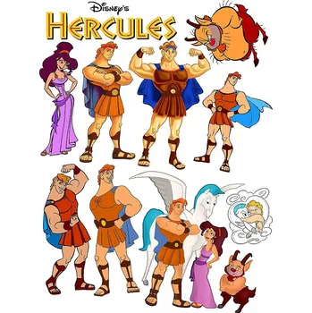 Odstranitelné tetování DOČASNÉ OMYVATELNÉ TETOVÁNÍ PRO DĚTI HERCULES