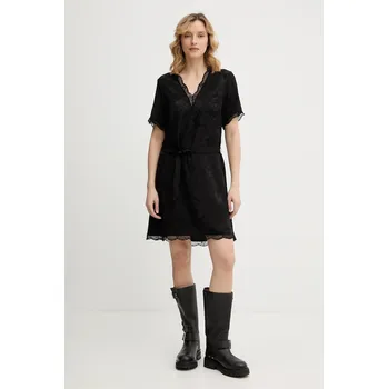 Dámské šaty Hedvábné šaty ZADIG&VOLTAIRE WWDR02588 černá 99X, vel. S