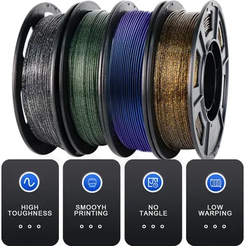 Filament Filament do 3D tiskárny YOUSU Galaxy PLA 1,75 mm 1 kg (4x250 g)