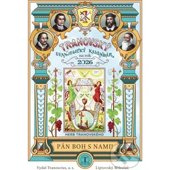 Záložka Tranovský evanjelický kalendár 2026 - Tranoscius Tranoscius