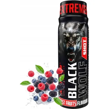 Anabolizér VÍCESLOŽKOVÝ PŘEDTRÉNINKOVÝ SHOT ACTIVLAB BLACK WOLF SHOT 80 ml