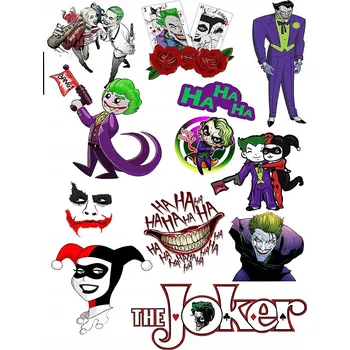 Odstranitelné tetování Smyvatelné tetování pro děti - motiv Joker