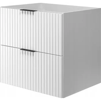 Koupelnový nábytek Koupelnová skříňka Rodan pod umyvadlo, bílá matná, 2 zásuvky