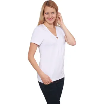 Pánské tričko Tričko krátký rukáv DANDRA bílá XXL