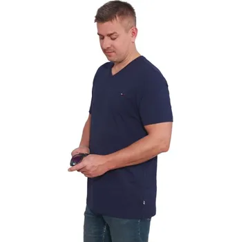 Pánské tričko Tričko krátký rukáv DEDEK tmavá modrá XXL