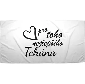 Osuška Sablio Ručník Pro toho nejlepšího tchána - 30x50 cm