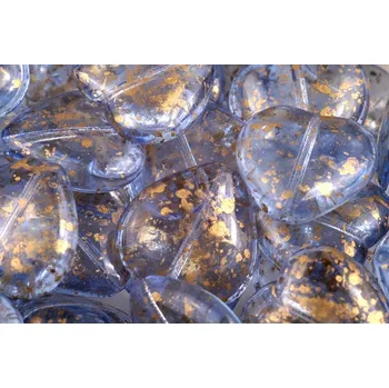 Dětské navlékací korálky Korálky Srdíčka č.5944 (15x16mm)