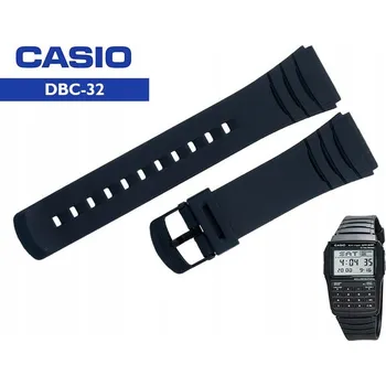 Řemínek na hodinky ŘEMÍNEK CASIO DBC-32 černý 22 mm