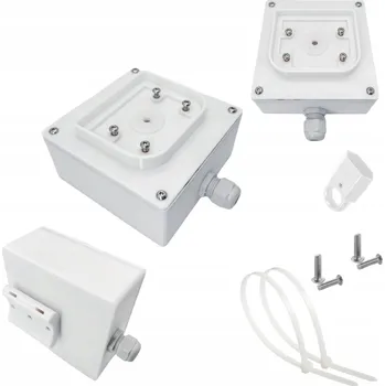 Bezpečnostní kamera KRABIČKA S TĚSNĚNÍM PRO KAMERU IMOU CRUISER IPC-S42FP, PRO MONTÁŽ NA OKAP NEBO SLOUP