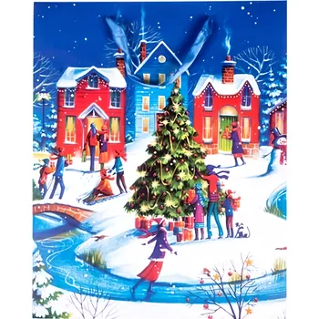 Dárková taška Flexio Taška dárková Sníh L