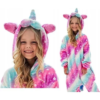 Dívčí pyžamo Dětské pyžamo JEDNOROŽEC UNICORN ONESIE 110