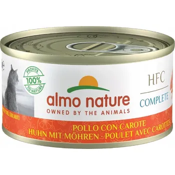 Krmivo pro kočku Almo Nature - HFC Complete - Kuře a Mrkev v omáčce 70g.