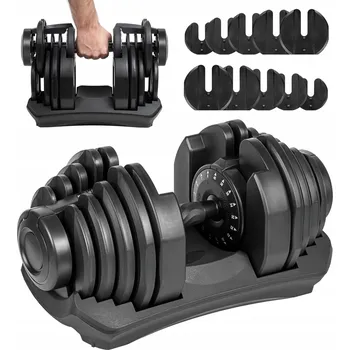 Železná nastavitelná činka 40 kg Rebel Active