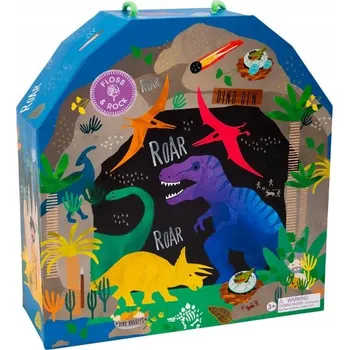 Figurka Domeček s figurkami Floss&Rock Playbox Dinosauři 45P6472