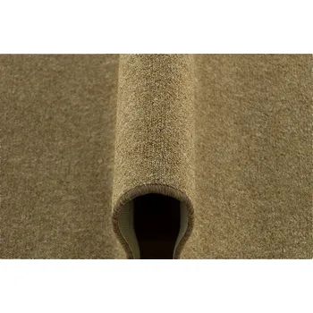 Koberec 100x150 cm SMYČKOVÝ HNĚDÝ KOBEREC DO KANCELÁŘE