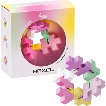 ostatní stavebnice Plus-Plus Hexel Bubblegum