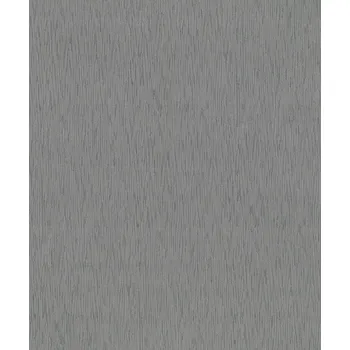 Tapeta Tmavě šedá vinylová tapeta s ozdobnou strukturou proužků, základní tapeta