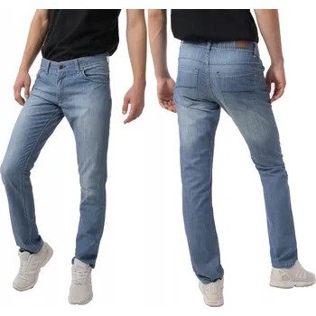 Pánské džíny Hunter Tenké džíny Hunter 110/K11 pánské džíny rovného střihu velikost 37/32